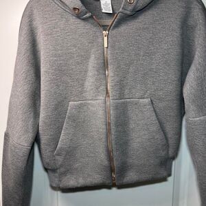 Magaschoni Women's Grey Hoodie
